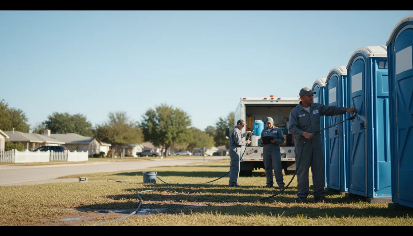 Long-Term Portable Toilet Rental in Branch, LA near me
